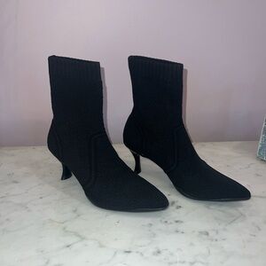 Cosy Island BelleVoyage Minimalist Pointed Toe Stiletto Ankle Boot Mid Heel